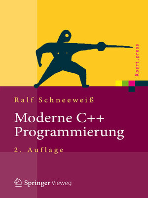 cover image of Moderne C++ Programmierung